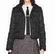 画像1: French short slim quilted long-sleeved jacket coat　フレンチキルティングショート丈ジャケット コート (1)