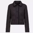 画像2: French short slim quilted long-sleeved jacket coat　フレンチキルティングショート丈ジャケット コート (2)