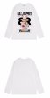 画像2: tyrant rabbit long sleeve T-shirt  ユニセックス 男女兼用 暴君ラビット 長袖 ロングスリーブ Tシャツ  (2)