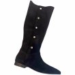 画像9: Woman's Western heap boots Cowboy  Long Boots Ladies FrenchBoots　サイドボタン付きウエスタンレザーヒープブーツロングブーツ (9)