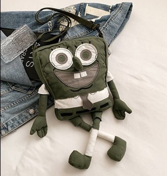 Sponge Bob Style Shoulder Bag スポンジボブ スタイル