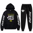 画像1: 即納 Unisex Juice WRLD 999 Hoodie ∔ Pant ₌ Set Up  ユニセックス 男女兼用  ジュース・ワールド 999 セットアップ 上下 フーディスウェット ジョガーパンツ (1)