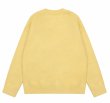 画像3: cat knit pullover sweater round neck sweater 　ユニセックス男女兼用キャット猫編み込み丸首クールネックラウンドネックセーター (3)