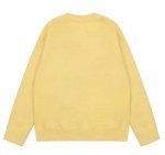 画像3: cat knit pullover sweater round neck sweater 　ユニセックス男女兼用キャット猫編み込み丸首クールネックラウンドネックセーター (3)