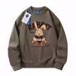 画像5: unisex Monogram Rabbit Sweat Pullover  round neck long-sleeved 　ユニセックス男女兼用 モノグラムラビットスエットプルオーバートレーナー (5)