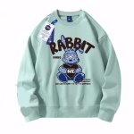画像7: unisex Monogram Rabbit Sweat Pullover  round neck long-sleeved 　ユニセックス男女兼用 モノグラムラビットスエットプルオーバートレーナー (7)