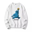 画像2: Unisex Cookie Monster × Jordan Just do eat Logo Sweat Shirt 男女兼用　クッキーモンスター× ジョーダン　ロゴ　スウェット　シャツ (2)