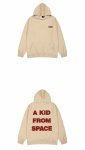 画像2: Unisex a kid from space Logo hoodie Sweat Shirt 男女兼用　　a kid from spaceロゴフーディ　スウェットパーカー　シャツ (2)
