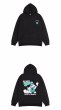 画像4: Unisex smoking bear hoodie Sweat Shirt 男女兼用　　スモーキングベア熊フーディ　スウェットパーカー　シャツ (4)