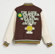 画像5: Polish embroidery baseball jacket stadium jacket baseball uniform jacket blouson  ユニセックス 男女兼用ポーランド刺繍スタジアムジャンパー スタジャン MA-1 ボンバー ジャケット ブルゾン (5)