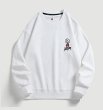 画像5: Unisex surprised frog print Sweat Shirt 男女兼用びっくりカエルプリントロゴスウェットシャツトレーナー (5)