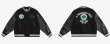 画像1: MADEEXTREME logo embroidery baseball jacket stadium jacket baseball uniform jacket blouson  ユニセックス 男女兼用MADEEXTREME ロゴ刺繍スタジアムジャンパー スタジャン MA-1 ボンバー ジャケット ブルゾン (1)