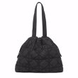 画像1: Weekender Aperture Quilted Tote Shoulder Drawstring Bag Handbag 　Weekender絞りキルティングトートショルダー巾着バッグ (1)