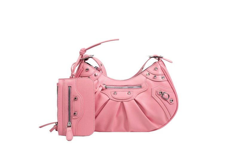 画像5: SALE セール crossbody shoulder under arm motorcycle dumpling bag Handbag 　クロスボディショルダーアンダーアームモーターサイクルダンプリングバッグ (5)