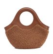 画像4: Lamb Wool Vegetable Basket Bag Plush Crossbody Bag　ユニセックス男女兼用ラムウールミニバスケットトートショルダークロスボディーバッグ (4)