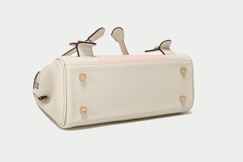 画像7: Real Leather Cute Bear tote Shoulder Crossbody Bag Hand Bag with strap リアルレザー 本革 本皮 ベア熊 ハンドバッグ ショルダーストラップ付 (7)