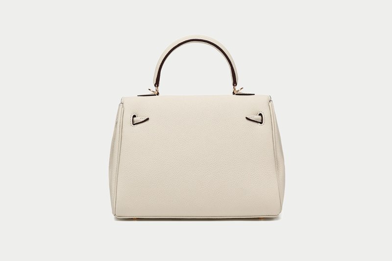 画像8: Real Leather Cute Bear tote Shoulder Crossbody Bag Hand Bag with strap リアルレザー 本革 本皮 ベア熊 ハンドバッグ ショルダーストラップ付 (8)