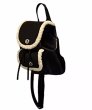 画像1: Women Fur plush small backpack   ファーデザイン バックパック ショルダー トート バッグ (1)