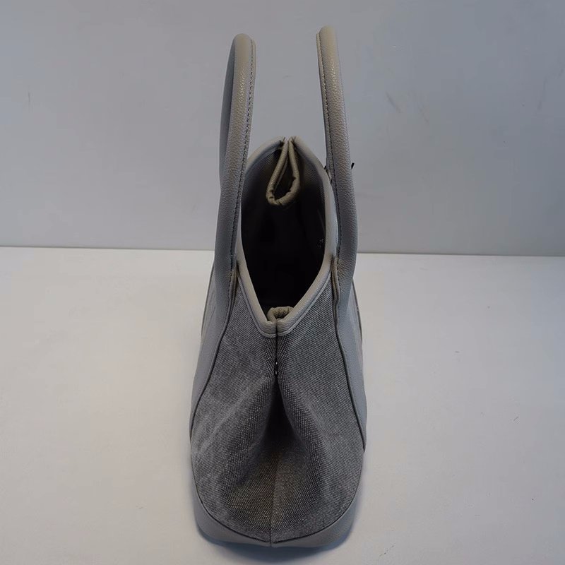 画像4: Canvas Garden Party Bucket Tote BAG Hand Bag  ガーデンパーティキャンバストート ハンドバッグ  (4)