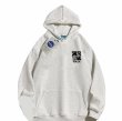 画像3: UnisexNASA x kaws Bear  hoodie Sweat Shirt 　男女兼用ナサ×カウズベア熊フーディ　スウェットパーカー　シャツ (3)