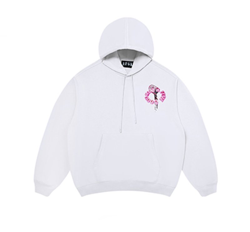 画像2: AFGK 2023FW FFF DONCARE 3D MINI CIRCLE LOGO HOODIE  ユニセックス 男女兼用 3D サークルロゴ パーカー  AFGK A FEW GOOD KIDS (2)