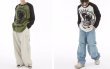 画像6:  Unisex home made hip hop boy & girl braids sweater  ユニセックス男女兼用home madeヒップホップボーイ＆ガール編み込みプルオーバーセーター (6)
