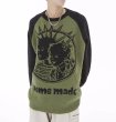 画像3:  Unisex home made hip hop boy & girl braids sweater  ユニセックス男女兼用home madeヒップホップボーイ＆ガール編み込みプルオーバーセーター (3)