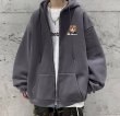 画像11: Unisex Hip hop boy & girl & alphabet logo print hoodie Sweat Shirt 　男女兼用ヒップホップボーイ＆ガール＆アルファベットロゴプリントフーディ　スウェットパーカー　シャツ (11)