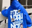 画像6: Unisex Hip hop boy & girl & alphabet logo print hoodie Sweat Shirt 　男女兼用ヒップホップボーイ＆ガール＆アルファベットロゴプリントフーディ　スウェットパーカー　シャツ (6)