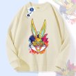 画像4: Unisex rainbow sunglasses bugs bunny print Sweat Shirt 　男女兼用レインボーサングラスバッグスバニープリントスウェットシャツ (4)