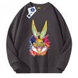 画像2: Unisex rainbow sunglasses bugs bunny print Sweat Shirt 　男女兼用レインボーサングラスバッグスバニープリントスウェットシャツ (2)