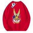 画像6: Unisex rainbow sunglasses bugs bunny print Sweat Shirt 　男女兼用レインボーサングラスバッグスバニープリントスウェットシャツ (6)