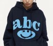 画像5: ABC×Smile hooded hoody sweater　ユニセックス男女兼用 abc×スマイルフーディセーターパーカー  (5)