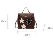 画像4: star texture large capacity tote Shoulder  backpack  Hand Bag スター星エンブレムトート ショルダーバックパックバッグハンドバッグ  (4)