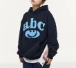 画像6: ABC×Smile hooded hoody sweater　ユニセックス男女兼用 abc×スマイルフーディセーターパーカー  (6)