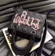 画像4: Little Moses rhombus graffitiTote Shoulder Bag Hand Bag  菱形キルティンググラフィックトート ショルダーバッグハンドバッグ  (4)