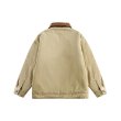 画像4: label corduroy lapel thickened bomber jacket stadium jacket blouson  ユニセックス 男女兼用コーデュロイラペル刺繍ジャンパー スタジャンブルゾン (4)