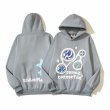 画像1: Unisex 3D digital printing hooded sweatshirt jacket 　男女兼用3D デジタル プリント フーディ　スウェットパーカー　シャツ (1)