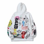 画像3: Unisex simpson & mickey graphics printed hoodie hooded sweatshirt 　男女兼用シンプソン＆ミッキーグラフィックプリント フーディ　スウェットパーカー　シャツ (3)