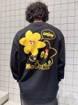 画像15: MEDM Mcpocket finger sleeve hip hop  print long sleeve T-shirt  ユニセックス 男女兼用フィンガー＆コミックプリント 長袖 ロングスリーブ Tシャツ  (15)