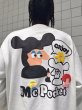 画像16: MEDM Mcpocket finger sleeve hip hop  print long sleeve T-shirt  ユニセックス 男女兼用フィンガー＆コミックプリント 長袖 ロングスリーブ Tシャツ  (16)