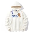 画像8: Unisex NASA x Jerry print  hoodie Sweat Shirt 　男女兼用NASAナサ×トムとジェリージェリープリントフーディ　スウェットパーカー　シャツ (8)