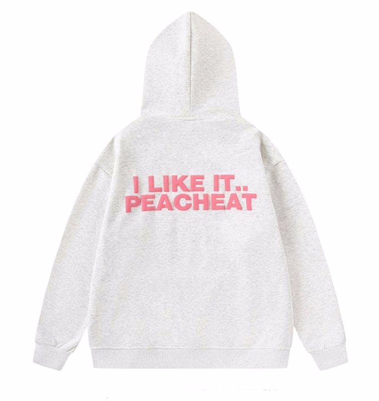 画像4: Unisex YASINS Rabbit & M Logo print  hoodie Sweat Shirt  男女兼用ラビット&M ロゴプリントフーディ スウェットパーカー シャツ (4)