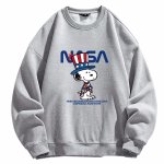 画像4: Unisex nasa xSnoopy print Sweat Shirt 　男女兼用ナサNASA×スヌーピープリントスウェットシャツ (4)