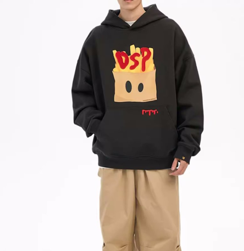 画像5: Unisex DANGEROUS PEOPLE  PrintLogo print  hoodie Sweat Shirt  男女兼用DSPロゴプリントフーディ スウェットパーカー シャツ (5)