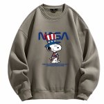 画像7: Unisex nasa xSnoopy print Sweat Shirt 　男女兼用ナサNASA×スヌーピープリントスウェットシャツ (7)