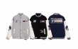 画像7: American flag embroidered baseball jacket stadium jacket baseball uniform jacket blouson  ユニセックス 男女兼用アメリカンフラッグスタジアムジャンパー スタジャン MA-1 ボンバー ジャケット ブルゾン (7)