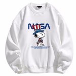 画像1: Unisex nasa xSnoopy print Sweat Shirt 　男女兼用ナサNASA×スヌーピープリントスウェットシャツ (1)