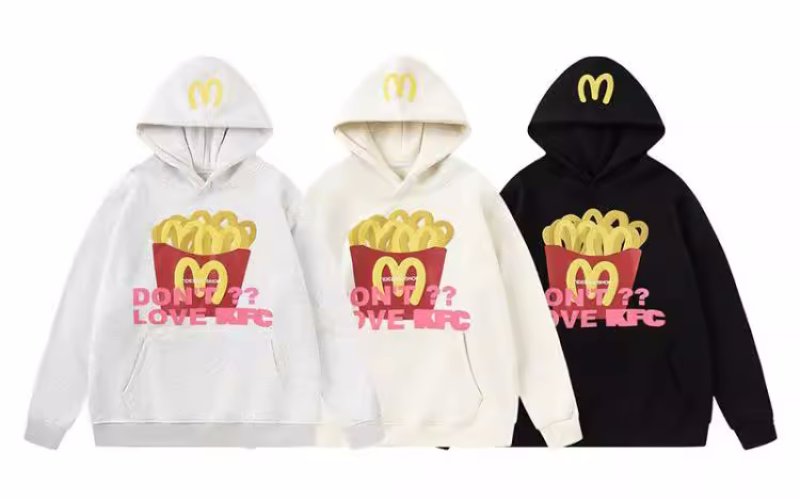 画像5: Unisex YASINS Rabbit & M Logo print  hoodie Sweat Shirt  男女兼用ラビット&M ロゴプリントフーディ スウェットパーカー シャツ (5)