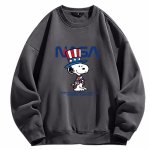 画像5: Unisex nasa xSnoopy print Sweat Shirt 　男女兼用ナサNASA×スヌーピープリントスウェットシャツ (5)